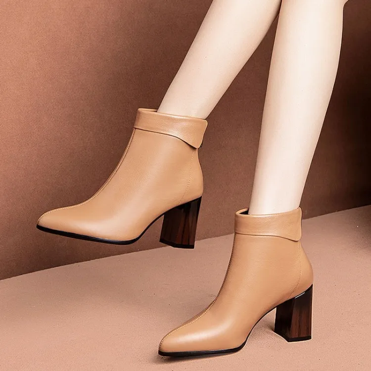 Tanariya/Новое поступление обувь женские ботинки Сезон Зима коллекция 2020 года из