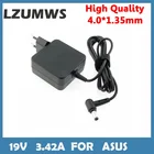 Адаптер питания для ноутбука Asus UX32VD ux31a x201e ux305f s200e ADP-65DW X401 X551, 19 в, 4,0 А, 65 Вт, 1,35 *