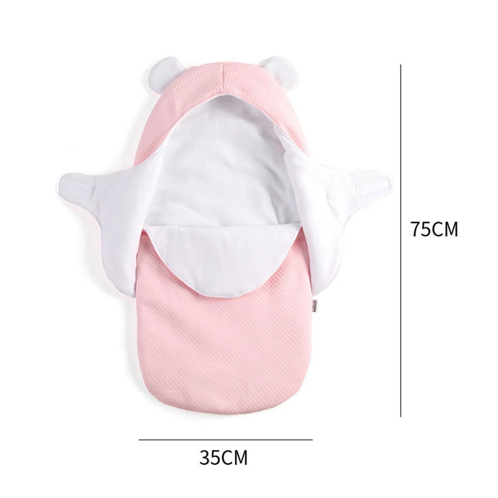 Хлопковое одеяло для новорожденных детей 0-8 месяцев пеленание с милым мультяшным