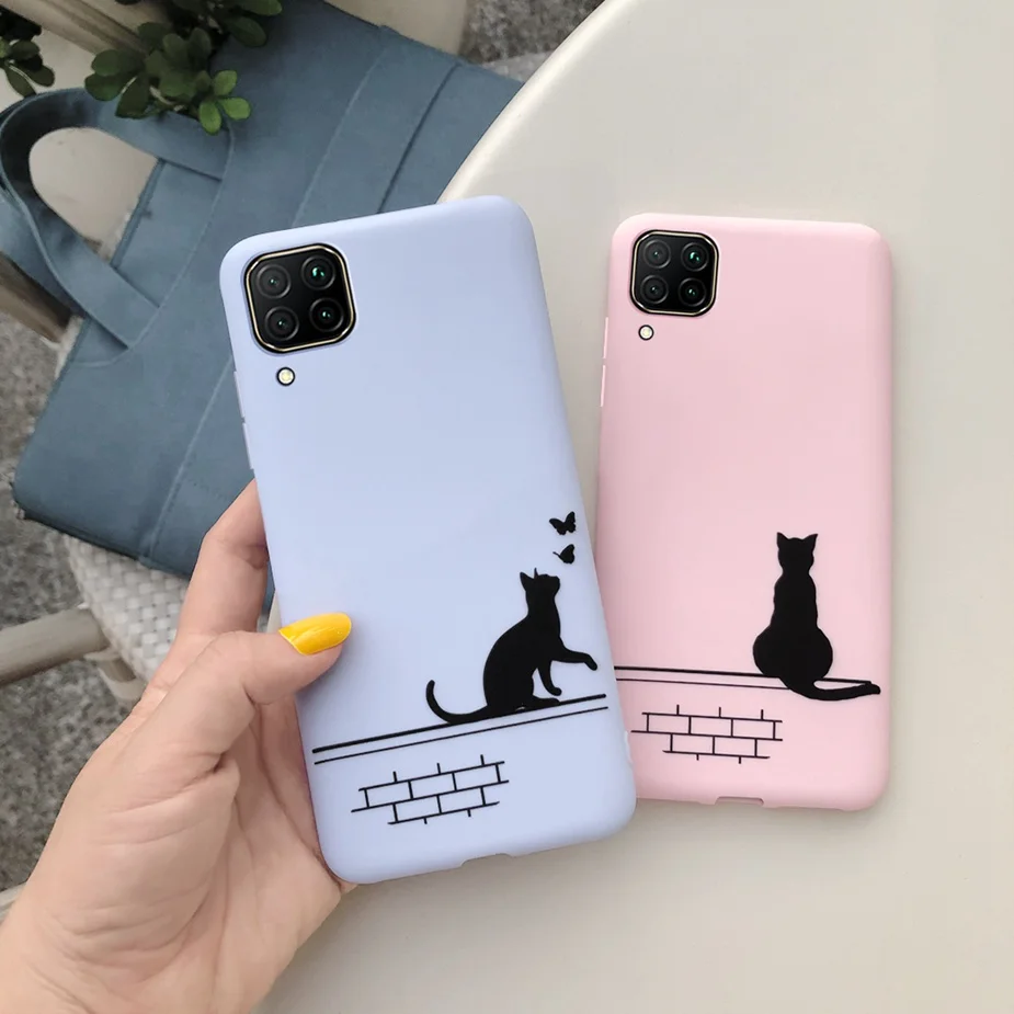 Чехол Nova7i для Huawei Nova 7i 7 i мягкий силиконовый с героями мультфильмов | Мобильные