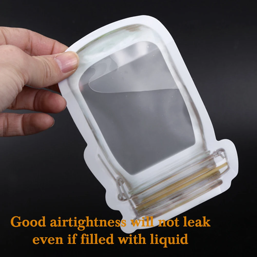 Reusable Snack Bag Freezer Hermetic Food Storage Fresh Seal Cans Kitchen Organizer Mason Jar For Travel |