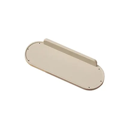 Beige Гвоздь свободное пространство пластиковые полки для ванной комнаты на кухню стену полку душ стеллаж для хранения аксессуары для ванной комнаты шампунь держатель - Цвет: Beige