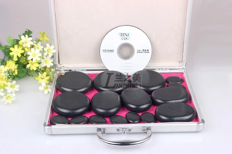 10/16 шт. холодной штамповки горячей энергия спа камень вулканический горячий spa