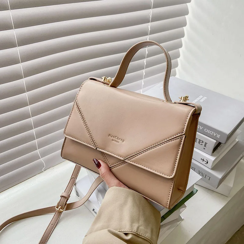 

Womens Handbags 2021 New Fashion Simple Messenger Shoulder Women's Small Square Bag Purses