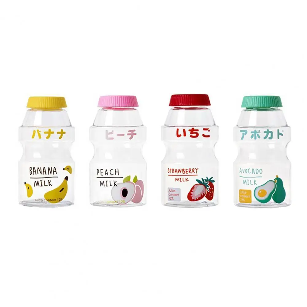 

Drinking Bottle Cute Portable Plastic Milk Cartoon Shaker Bottle for Kids