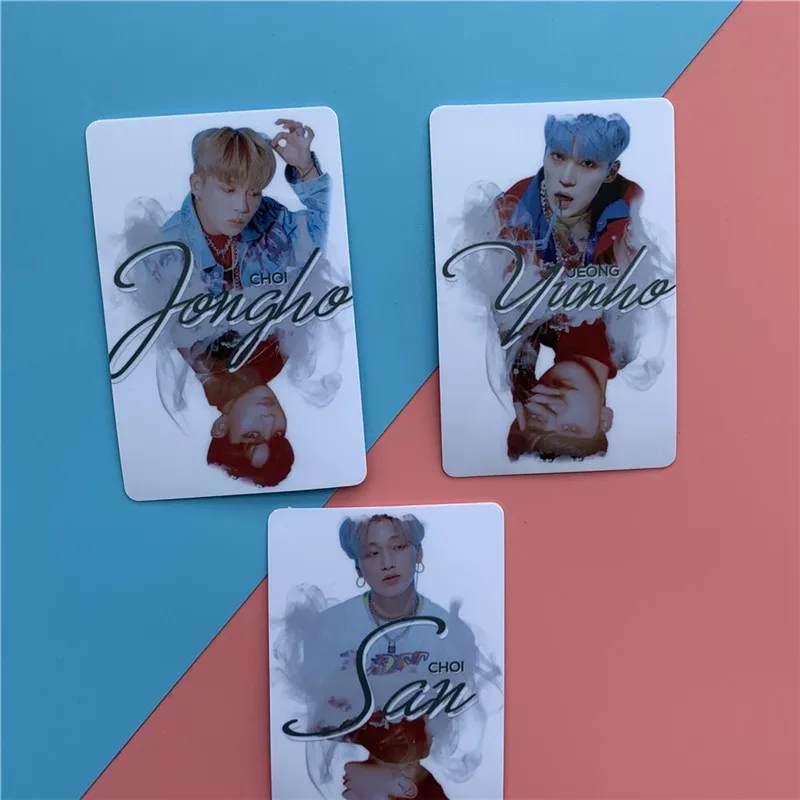 10 шт./компл. ATEEZ HONG Чен юньхо WOO YOUNG кристальная наклейка для автобуса