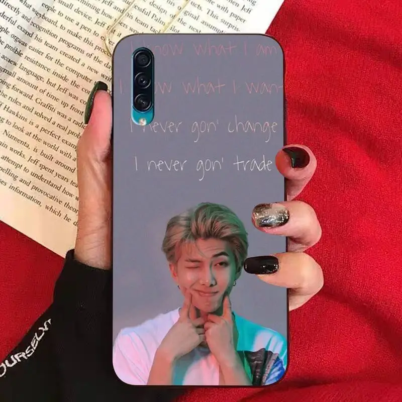 TOPLBPCS популярный корейский чехол для телефона KPop Team Rap Monster Bling Samsung A10 20s 71 51 10 s 20 30 40