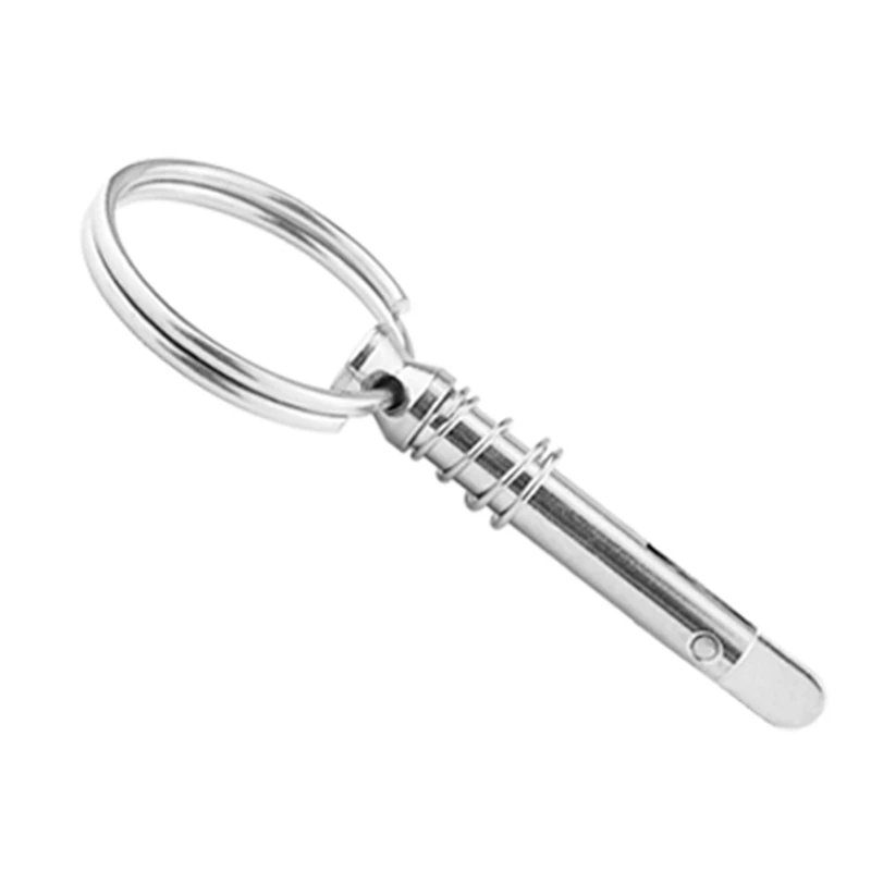 

4PCS 6.m Marine Grade Quick Release Pin with Ring for Boat Bimini Top Deck Hinge Marine Hardware