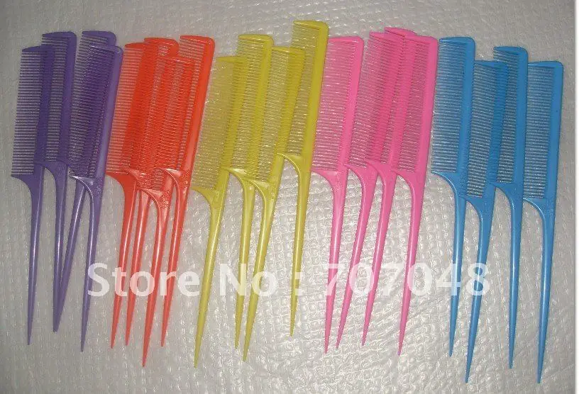 500 рис/Лот Бесплатная доставка Профессиональный Салон расческа для стрижки.