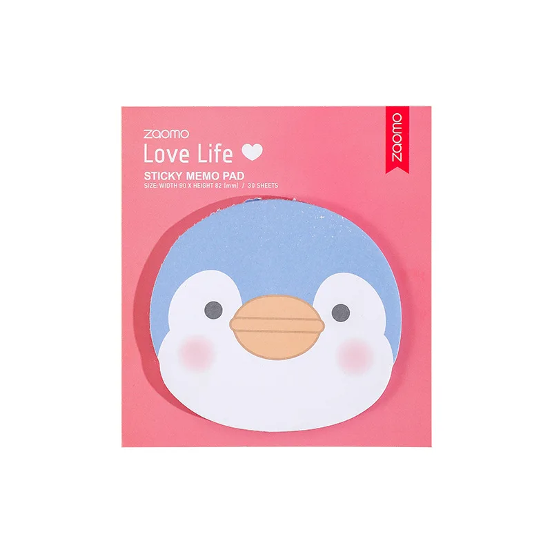 Creative Cartoon Cute Little Penguin Pattern Post-it Notes Office Learning N Times Stickers Students Supplies Stationery |