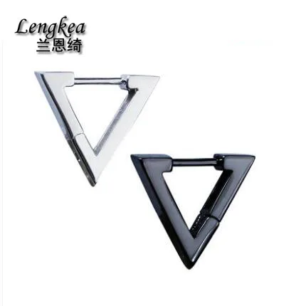 Lengkea ювелирные изделия персонализированную мужскую серьги 925 Серебро Простой