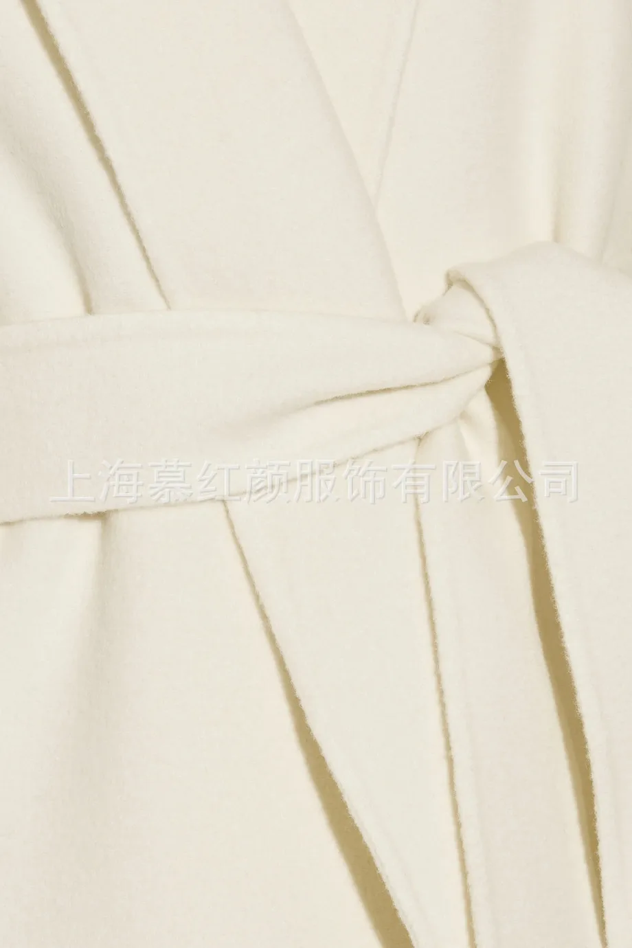 

White Woolen Coat with Belt Parkas New England Style Lapel Long Sleeve Women Fashion Jacket Autumn Winter Wool Trench