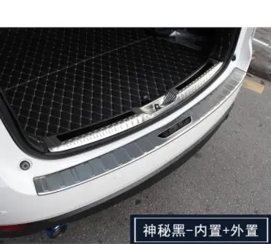 304 нержавеющая сталь Задний бампер протектор порога багажник Накладка