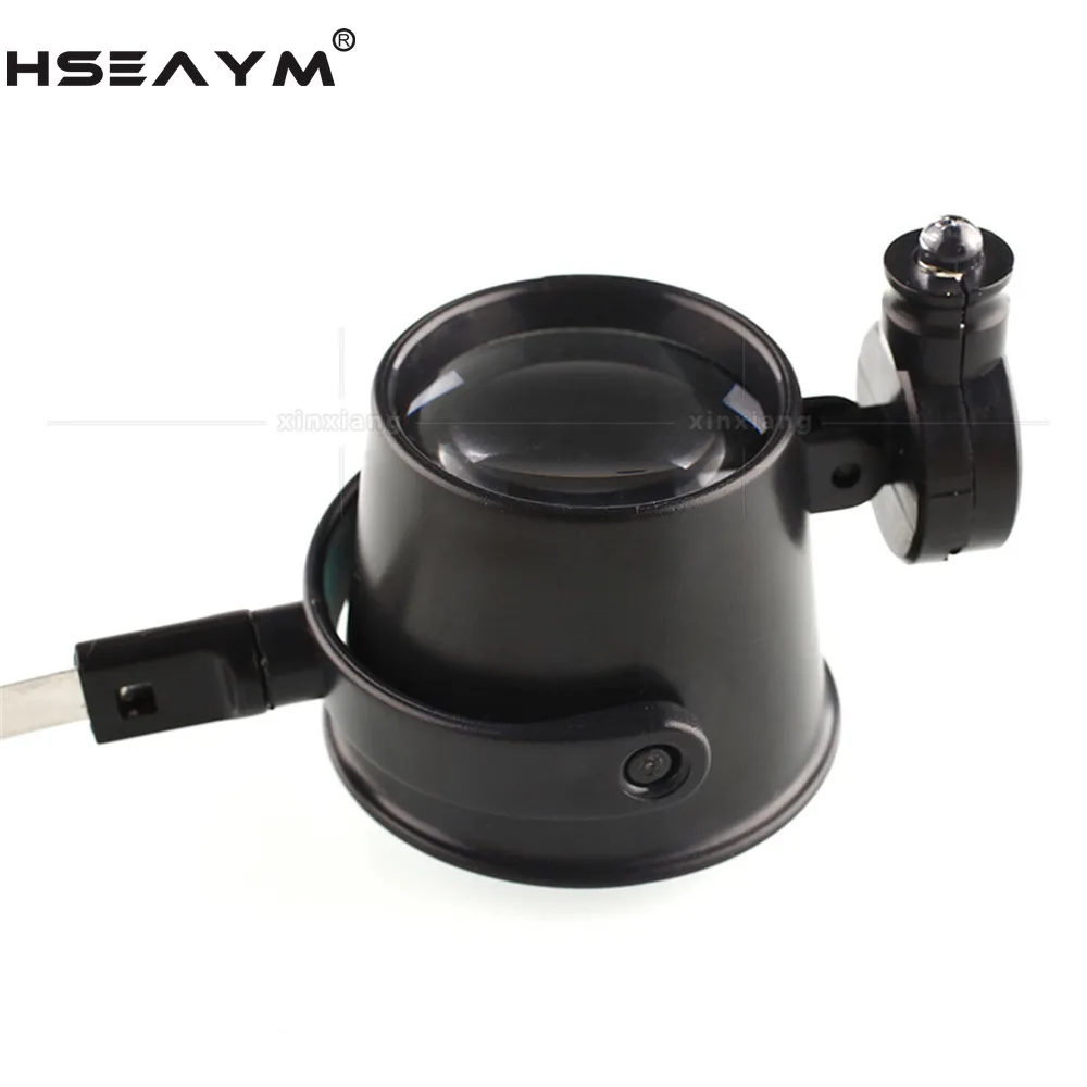 Clock Maintenance Wearing Headband LED Magnifier Magnifying Glass Loupe Reading Repair Appreciation Antique Identification | Инструменты