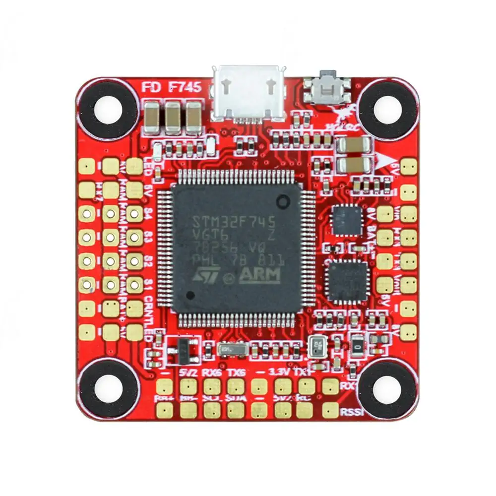 HGLRC Forward F7 двойной контроллер полета STM32F745 OSD w/5 V/3A 8 V/1.5A BEC 10 2G 30 5x30 5 мм отверстия для