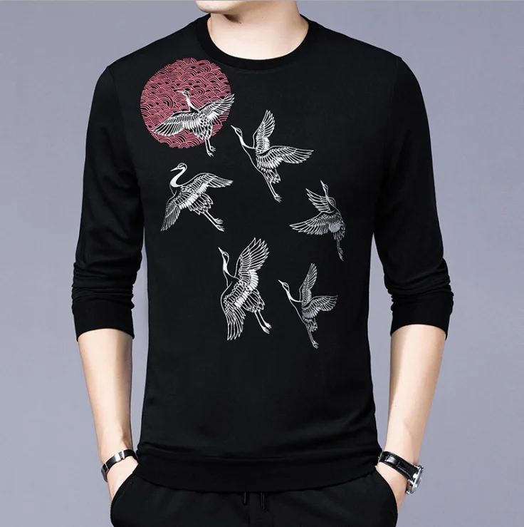 

2020 autumn and winter new men's fashion simple compassionate J213