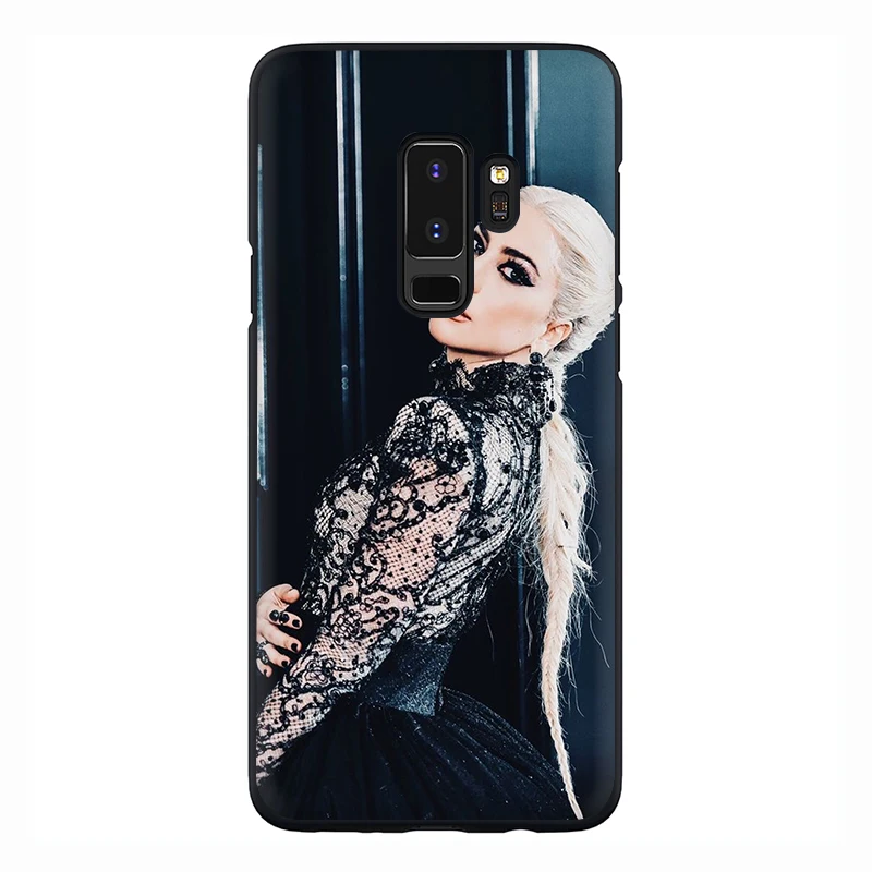 EWAU Lady Gaga силиконовый чехол для телефона для Samsung Galaxy S6 S7 край S8 S9 S10 плюс S10e Note 8, 9, 10, M10 20 30 40 - Цвет: B4