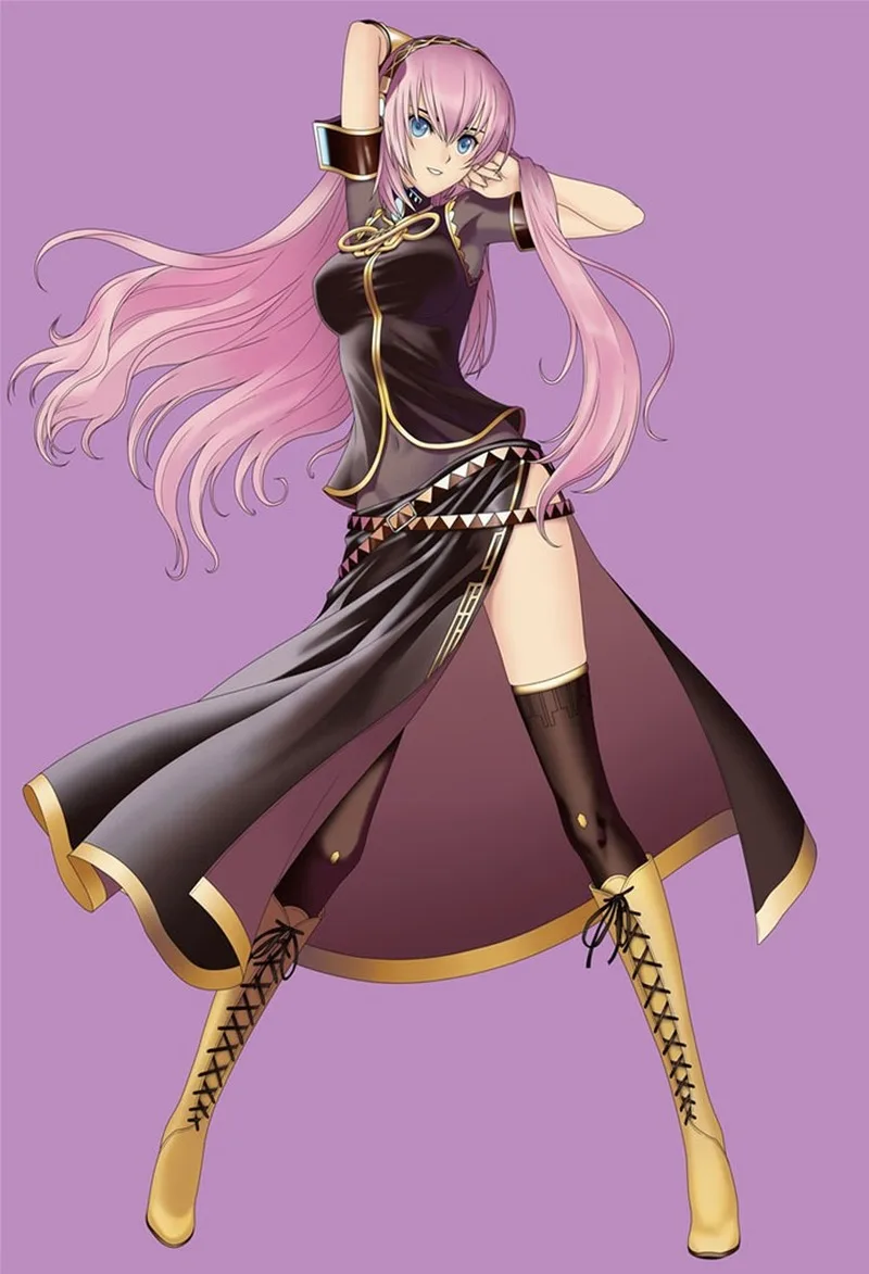 

23cm Maxfactory Vocaloid Megurine Luka Figure Pvc Girl Sexy Beauty Anime Decoration Figurine Sexy Hot Colection Toys