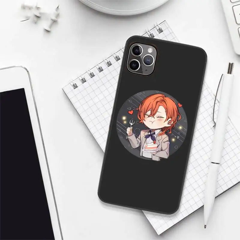 

Anime Bungo Stray Dogs Phone Case for iPhone 12 11 mini pro XS MAX 8 7 6 6S Plus X 5S SE 2020 XR