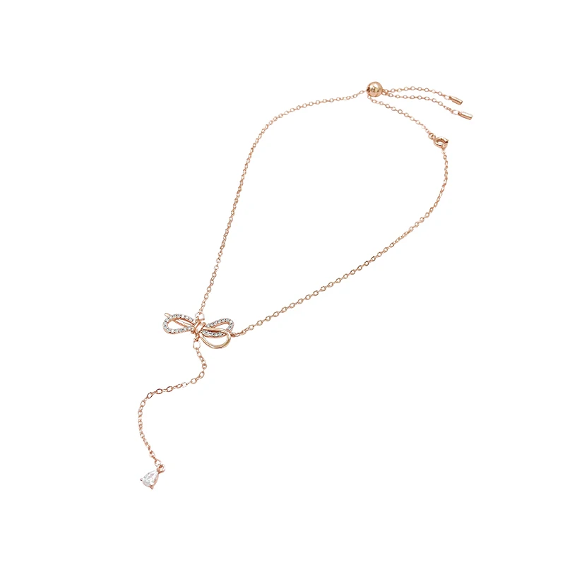 

Necklace Clavicle Chain Korean Version of The Net Red Ins Simple Personality Necklace Super Fairy Drop Pendant Tide Jewelry