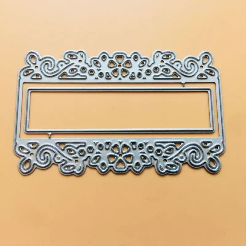 New Lace Label Metal Cutting Dies Stencil Scrapbooking DIY Album Stamp Paper Card | Дом и сад