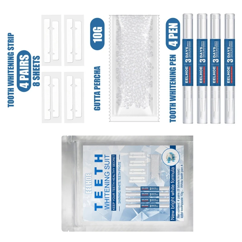 

4pcsTooth Whitening Pens Remove Tooth Stains Whiten Tooth Pen Professional Yellow Teeth Remover Beautiful Teeth Suit