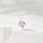 Ретро свежий дизайн в виде кленового листа, Модный кулон в виде леди с серебряным покрытием в богемном стиле длиной до ключицы цепи браслеты с подвесками женские Коктейльные Вечерние ювелирные изделия