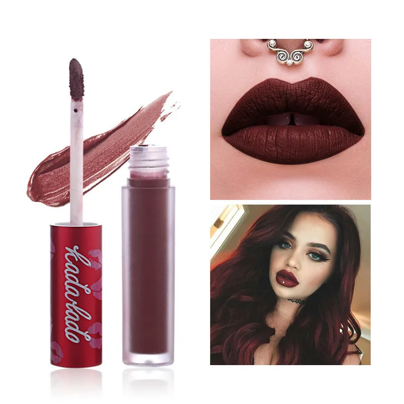 Новый бренд макияж водостойкая губная помада телесного цвета долговечная жидкая