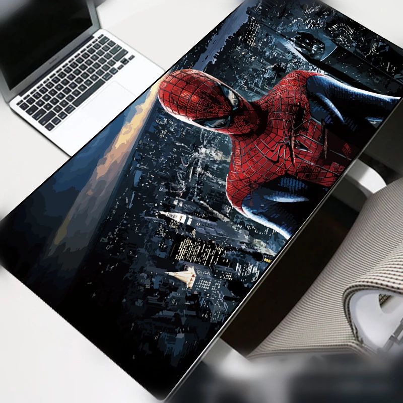 spiderman hd mousepads computer laptop anime mouse mat computer gaming mouse pad gamer play mats desk mat portable gift free global shipping