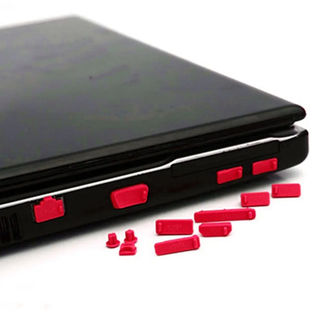 

13Pcs/Set Universal Laptop Dust Plug Notebook Silicone Anti Dust Ports Cover Plug Cap