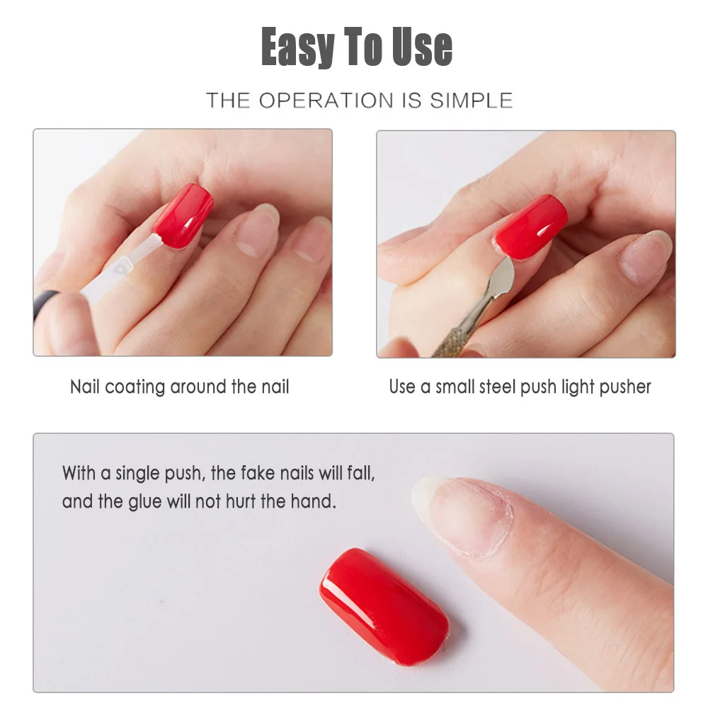 1pc 15ml False Nail Liquid Debonder Glue Multi-function Solution Nail Gule Remover False Nails Art Beauty Tools for Nails TSLM1