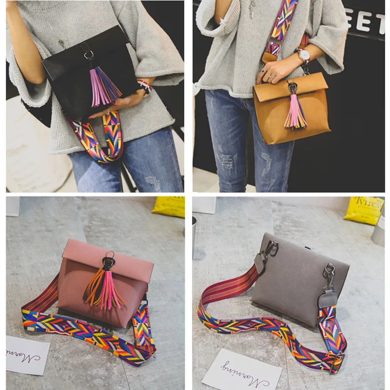 

Tassel Guitar Strap Purse Wholesale Blanks Crossbody Bag 4colors Gift Women Accessories Bag DOM1061358