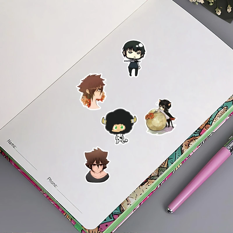 

100 pieces of Japanese animation HITMAN REBORN! graffiti stickers pull rod suitcase PVC waterproof decals