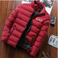 mens sports jacket fashion brand clothing winter cardigan casual zipper high collar new 2021