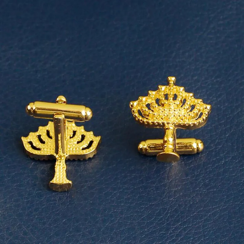 Модная металлическая запонка для рубашек креативный подсвечник 2 см подвеска