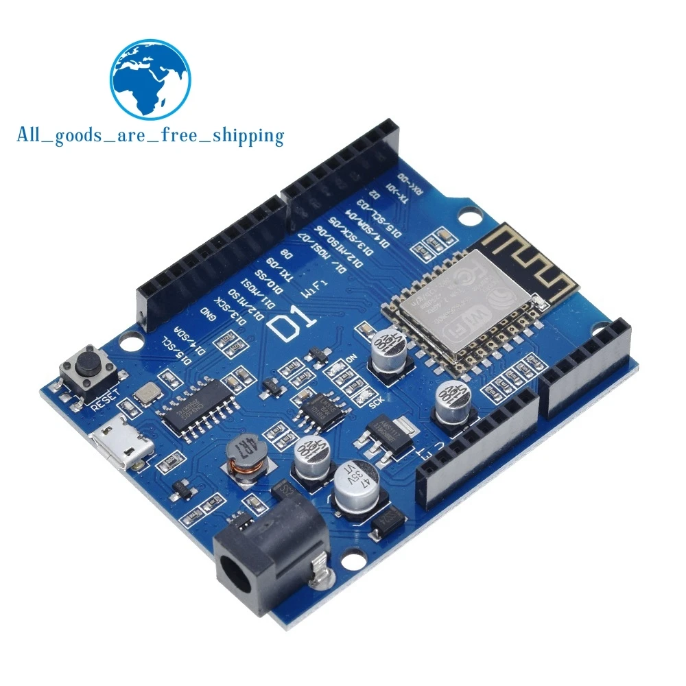 Завеса умная электроника ESP-12F WeMos D1 Wi-Fi uno основе ESP8266 щит для arduino совместимый с IDE