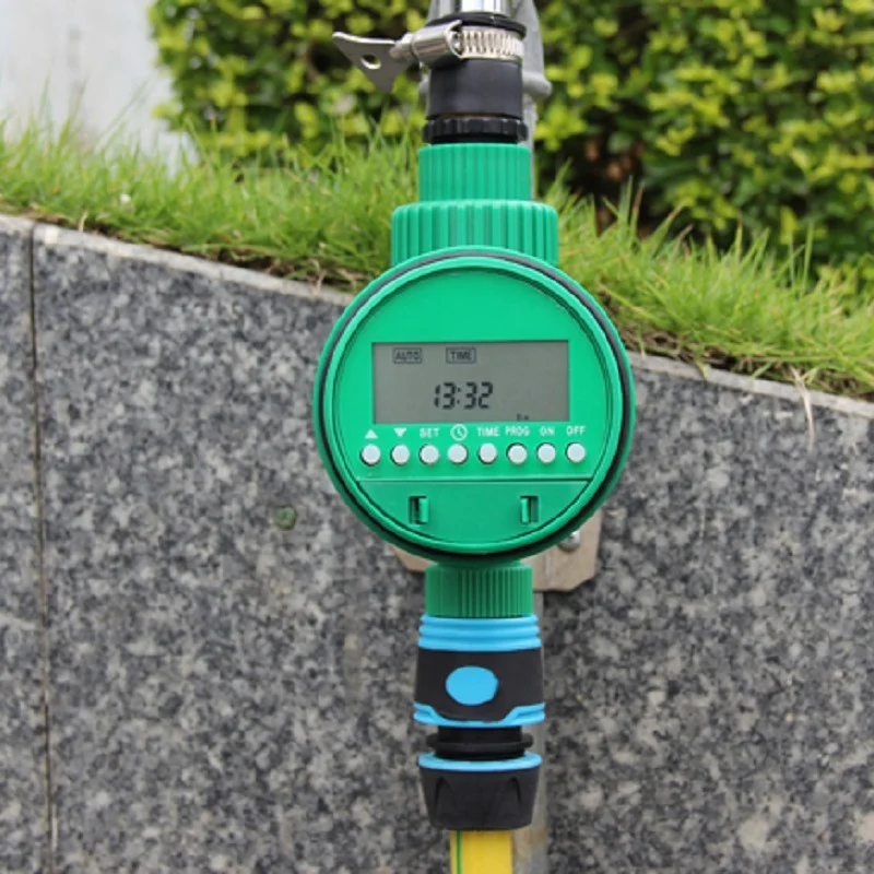 

Waterproof Irrigation Controller Solenoid Valve Timer Garden Spray Automatic Controller Controller Watering System LCD