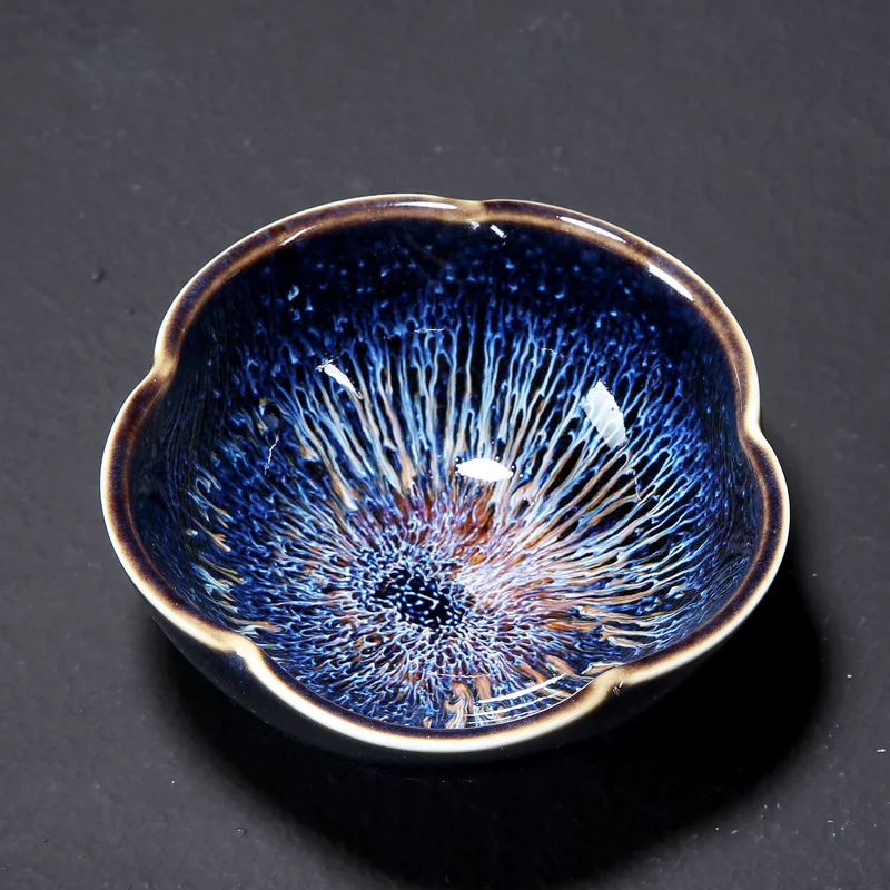 Большая керамическая чашка Цзиндэчжэнь Tianmu Glaze Jianye Kungfu Teacup teactick новая продукция |