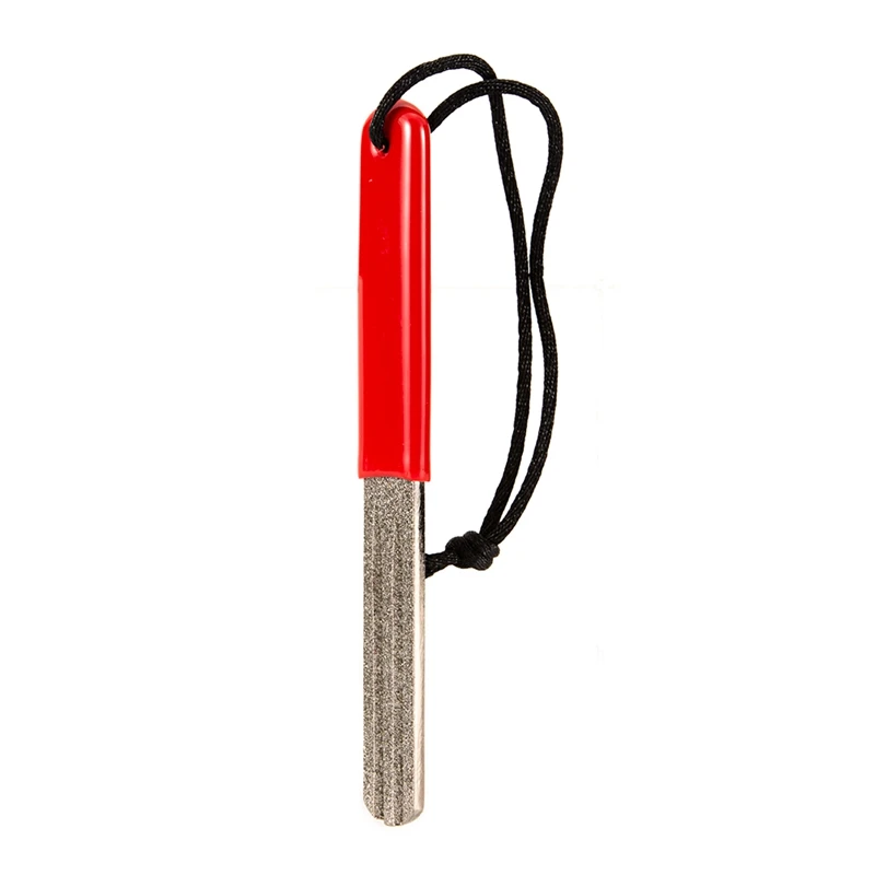 Рыболовный крючок точилка двухсторонняя одинарная двойная канавка Алмазная