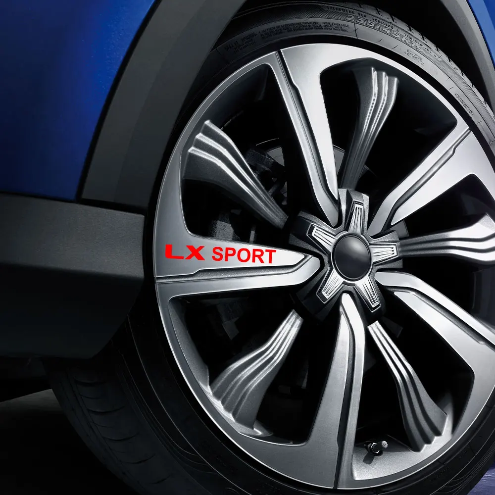 Автомобильные наклейки на колеса 4 шт. для Lexus RX 300 330 IS 250 GX 400 460 UX 200 NX LX LS GS ES SPORT CT200h