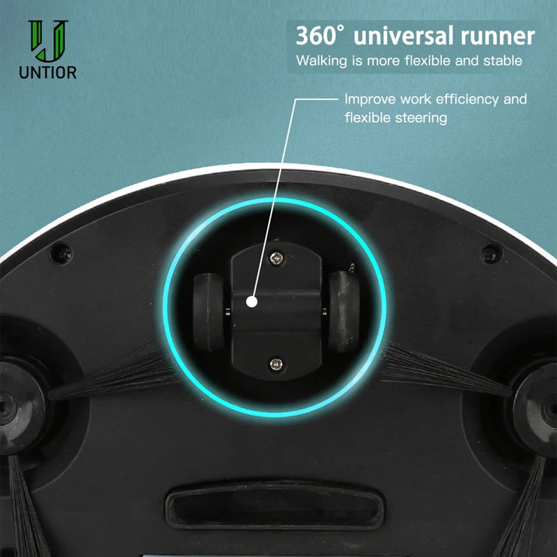 Автоматический умный робот-уборщик UNTIOR 5 в 1 с зарядкой от USB Волшебная щетка для
