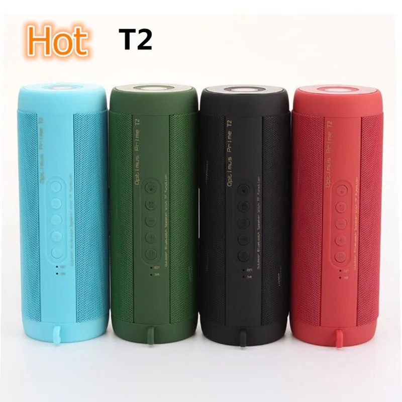 T2 Портативный работы при прослушивании музыки по Bluetooth бас Динамик