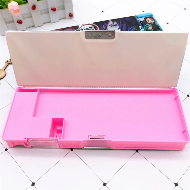 

Pencil Bag Pencil Box Kids Stationery Gift Anime Demon Slayer Kimetsu No Yaiba Kamado Tanjirou Pencil Case With Pencil Sharpener