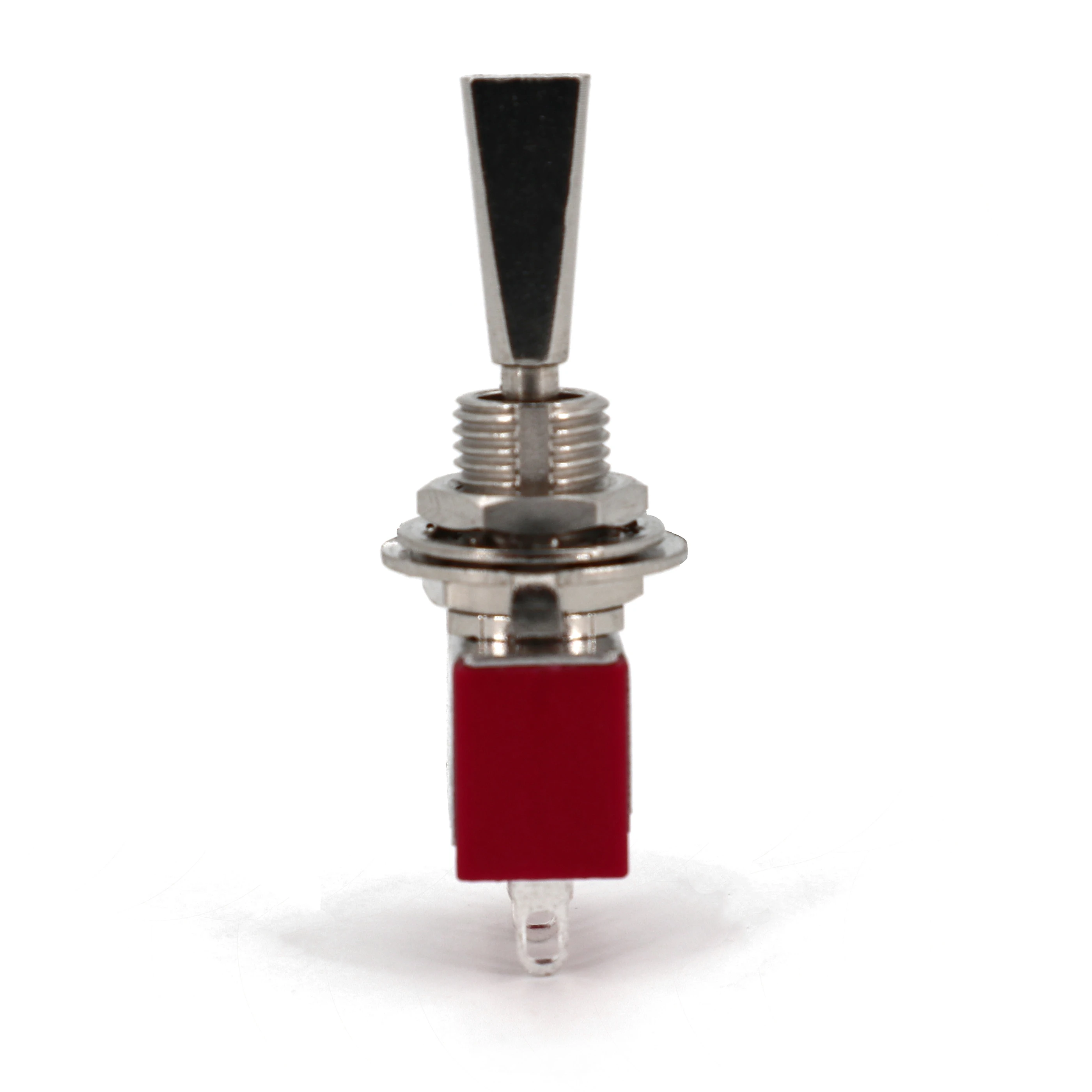 1 шт. SH T8014A-UHBQ плоская ручка SPDT 3Pin Мини тумблер MOM-OFF-MOM мгновенный 3 положения |