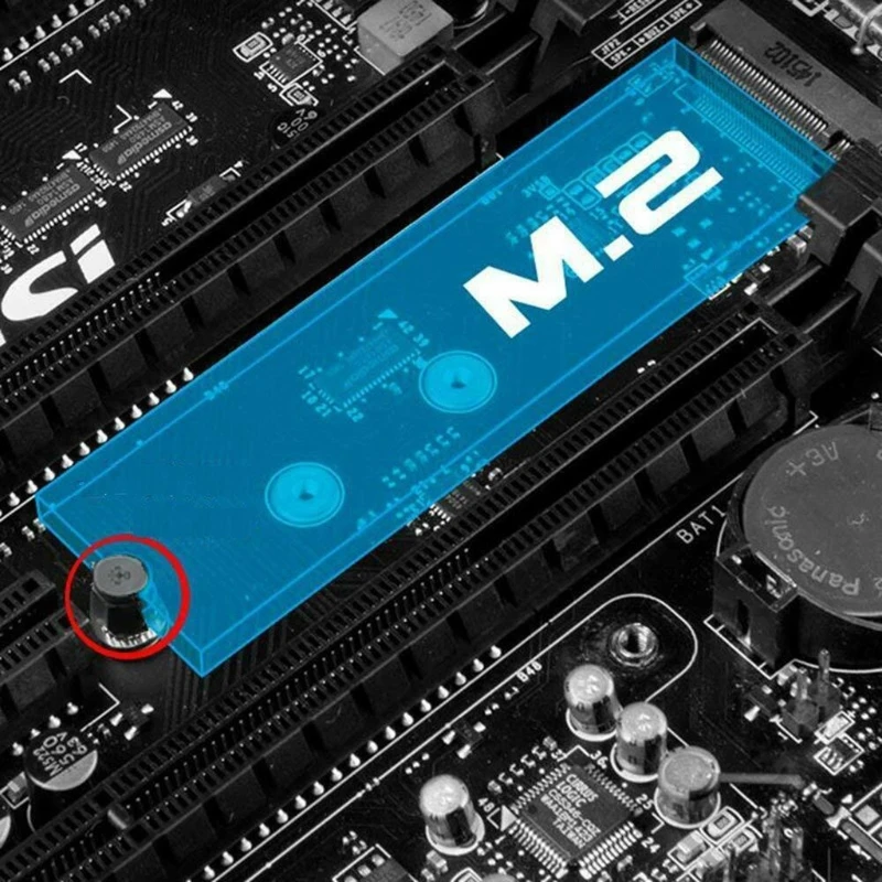Набор инструментов MOLA 10 шт. с шестигранной гайкой для материнской платы M.2 SSD A-SUS |