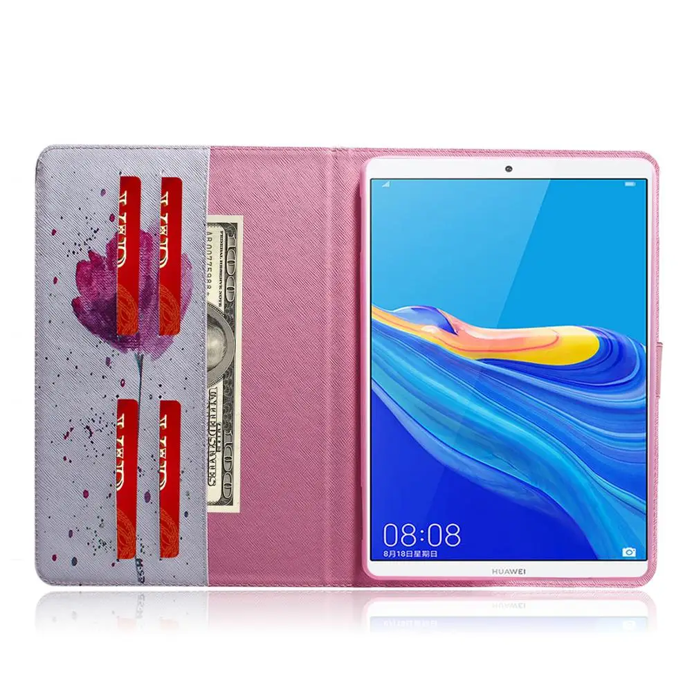Чехол для Samsung Galaxy Tab A 8 2019 дюймов Женский кошелек T295 чехол из искусственной кожи