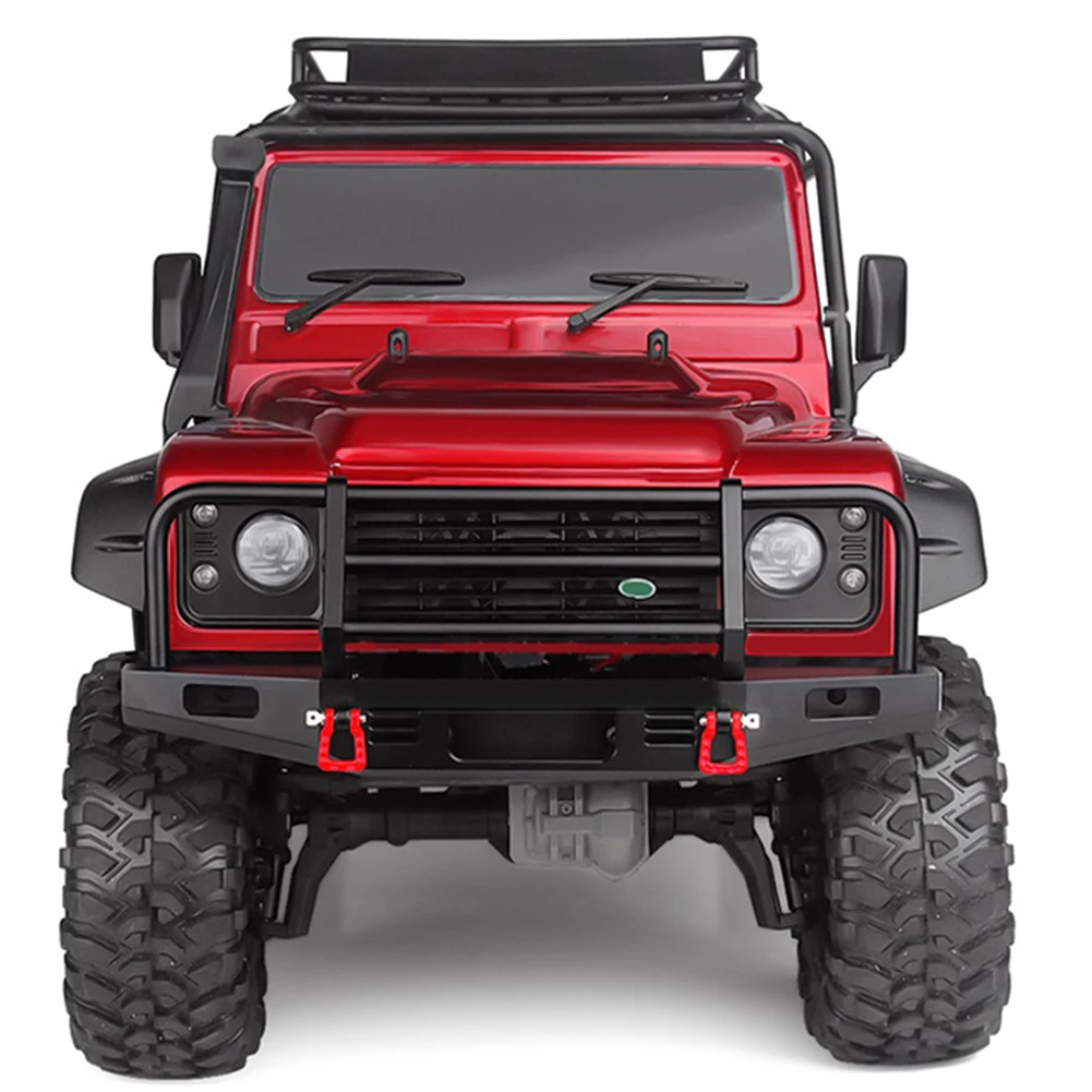 

Metal Front Rear Bumper Set Quick Release w/Light for 1/10 RC Crawler Car Axial 90046 Trsxxas Remote Control Replace Accessories