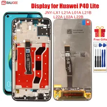 Raugee Original Display for Huawei P40 Lite JNY-LX1 LCD Touch Screen Tested Digitizer Replacement for P40 P 40 Lite 6.4 Screen