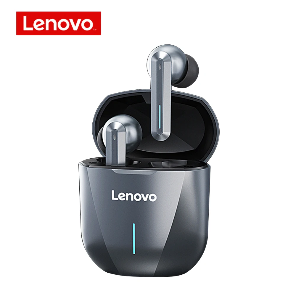 Игровые наушники Lenovo XG01 TWS с низкой задержкой микрофоном hi fi звук влагозащита ipx5 50