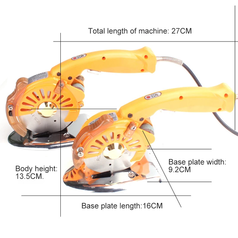 220 В Электрический круговой нож с прямым приводом режущий станок электрические